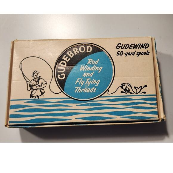 10 Spools Gudebrod Rod Winding Rod Tying Thread 50 Yd Spool D Brown 541 - Picture 1 of 7